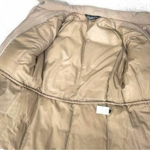 Brooks Brothers Luxury Down Jacket, Beige, size 14 - Picture 10 of 10